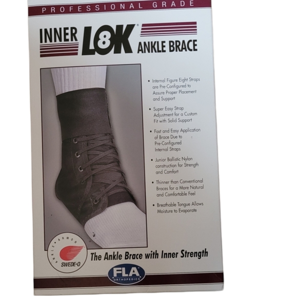New inner lok 8 lace-up ankle brace - Picture 1 of 2